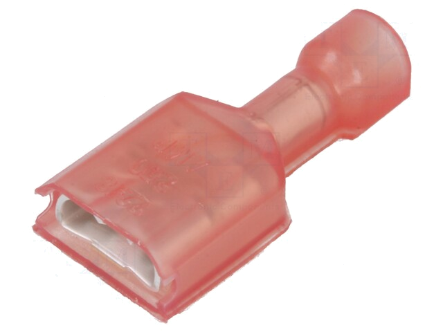 Connector: vlak; 6,3mm; 0,8mm; vrouwelijk; 0,3÷0,9mm2; klemmen Connector: vlak; 6,3mm; 0,8mm; vrouwelijk; 0,3÷0,9mm2; klemmen